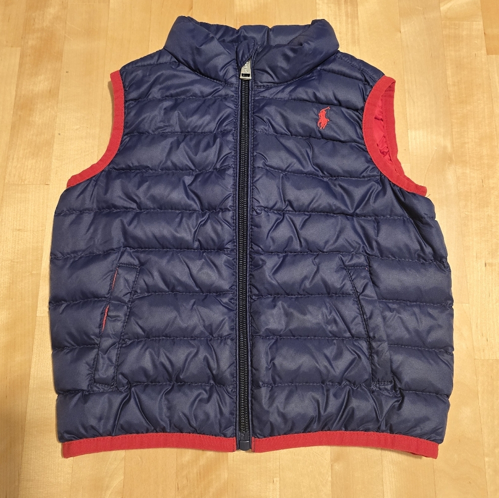 Ralph Lauren Kids Quilted Puffer Vest Size 18 Months